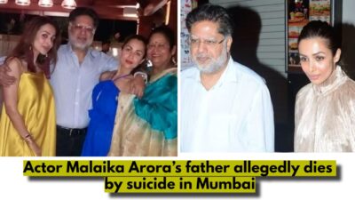 Actor Malaika Arora’s father allegedly dies by suicide in Mumbai