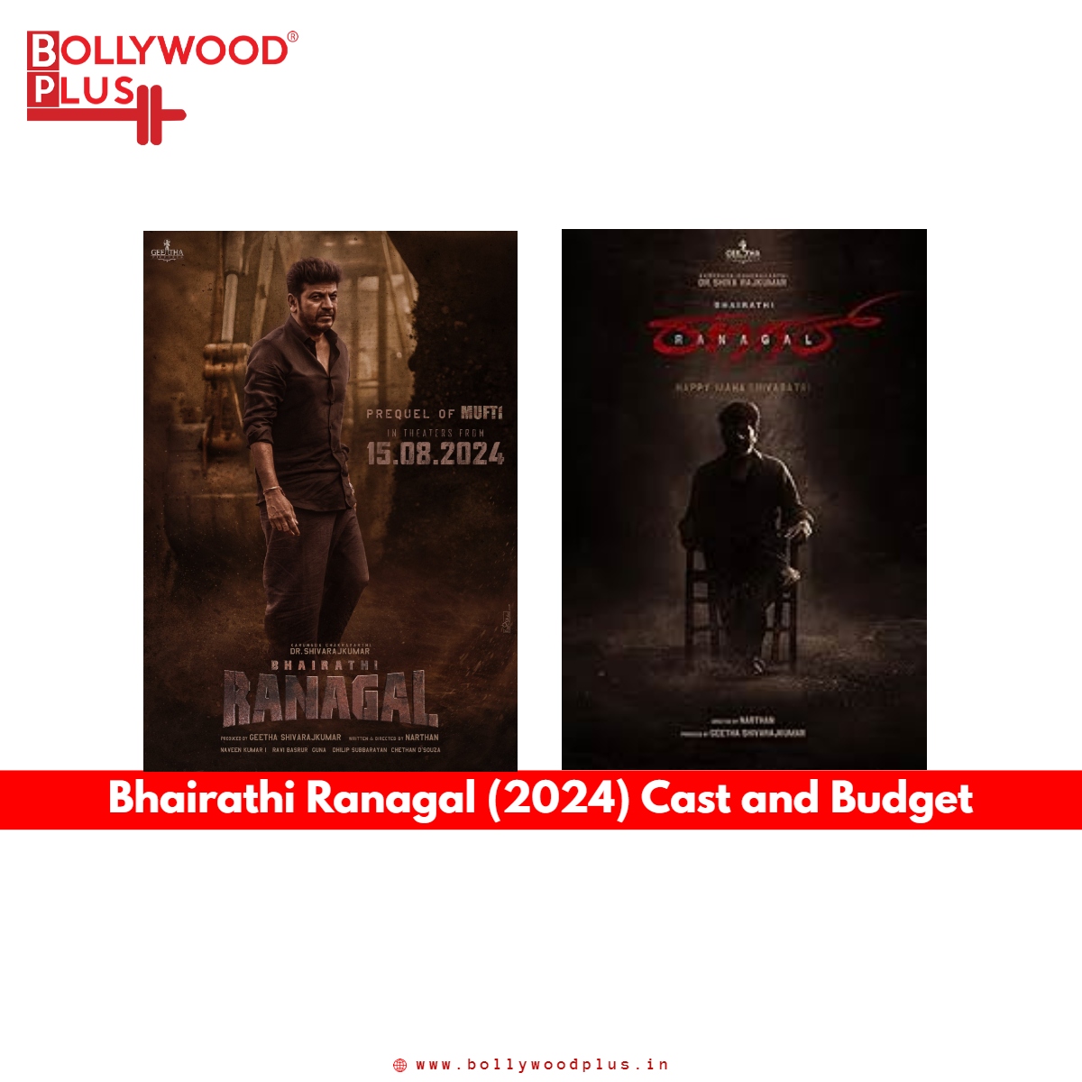 Bhairathi Ranagal (2024) Cast and Budget