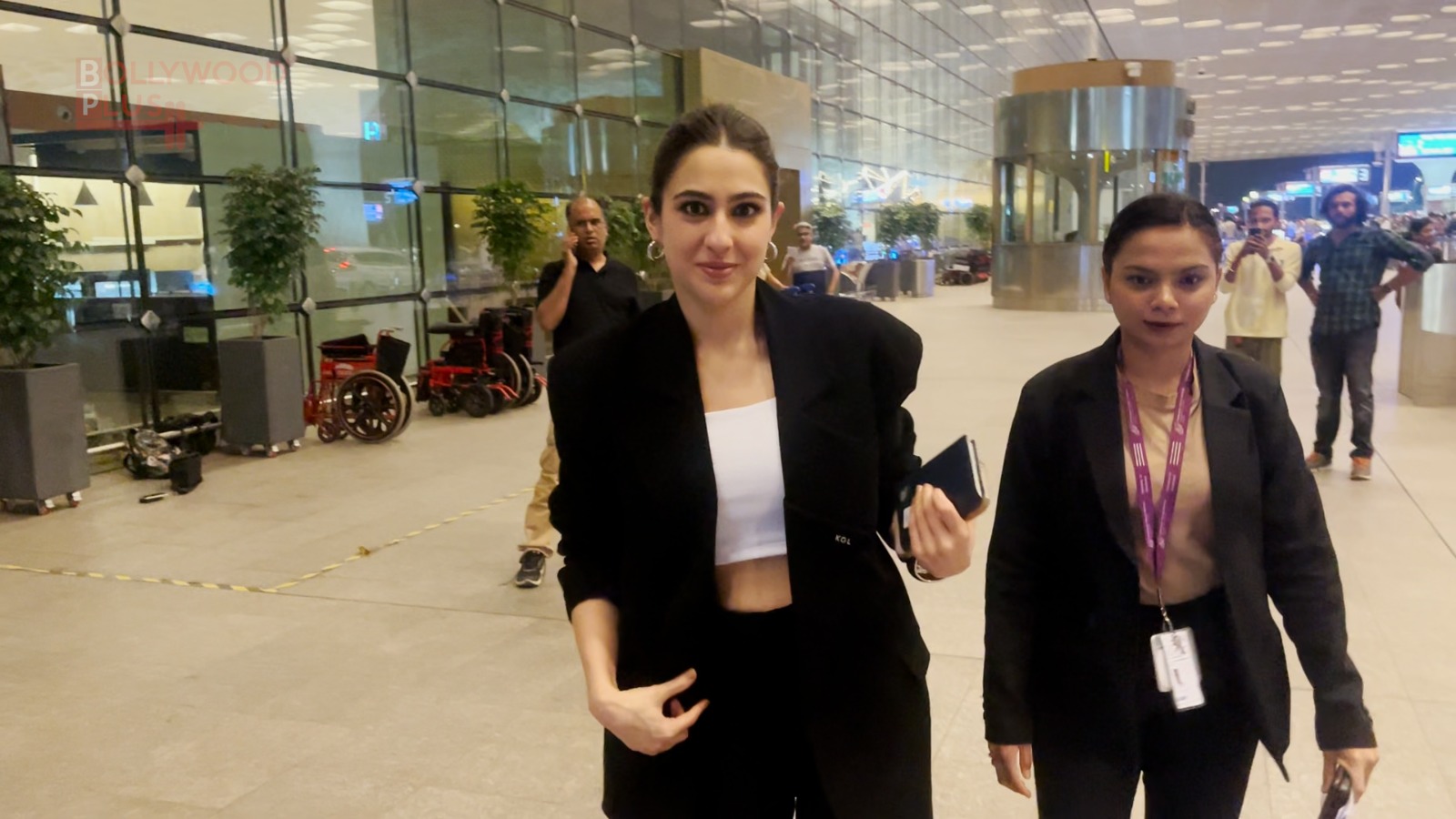 Sara Ali Khan Flying From Mumbai Spotted At Airport