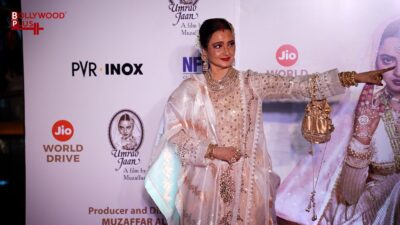 Rekha ji at the screening of Umrao Jaan Re-release
