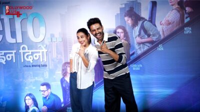 Kartik Aaryan & Vidya Balan At The Premiere Night of Metro… In Dino