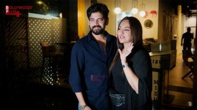 Sonakshi Sinha & Zaheer Iqbal Spotted At Bandra