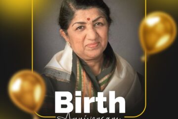 Birth Anniversary of Lata Mangeshkar
