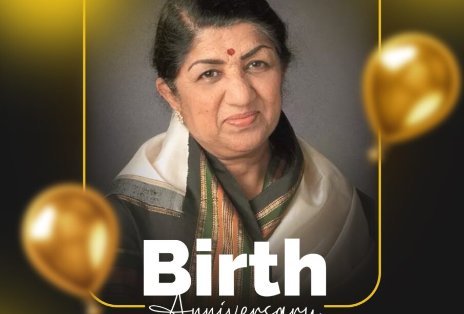 Birth Anniversary of Lata Mangeshkar