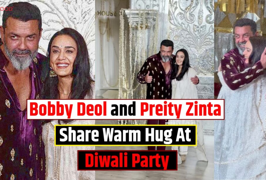 Bobby Deol Preity Zinta hug