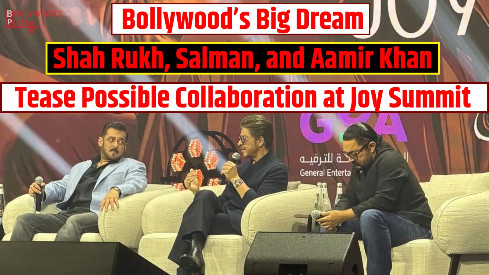Shah Rukh, Salman, and Aamir Khan
