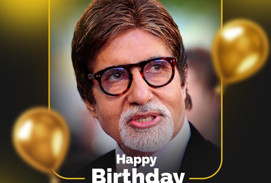 Happy Birthday Amitabh Bachchan