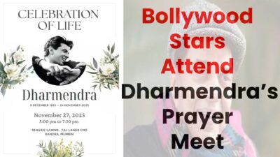 Dharmendra's Prayer Meet