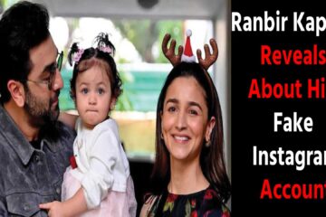 Ranbir Kapoor Fake Instagram Account