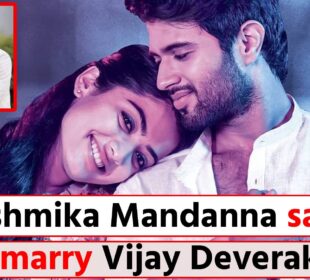Rashmika Mandanna says she'll marry Vijay Deverakonda