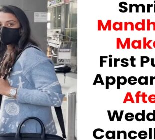 smriti Mandhana spotted at airport