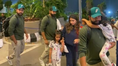 Rohit Sharma With Family