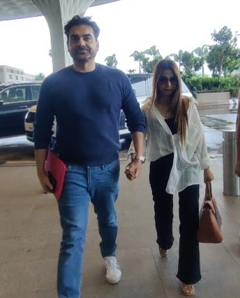 Arbaaz khan and Sshura Khan