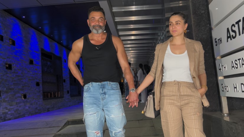 Bobby Deol With Wife