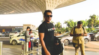 Sonu Sood Flying From Mumbai Spotted at Airport