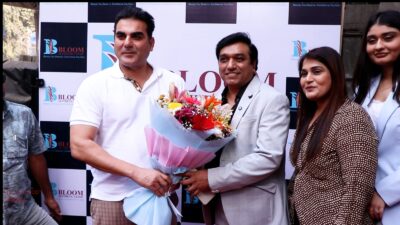 Arbaaz Khan Spotted At Dr. Vinod Sonawane New Location Bloom Aesthetic Clinic In Andheri