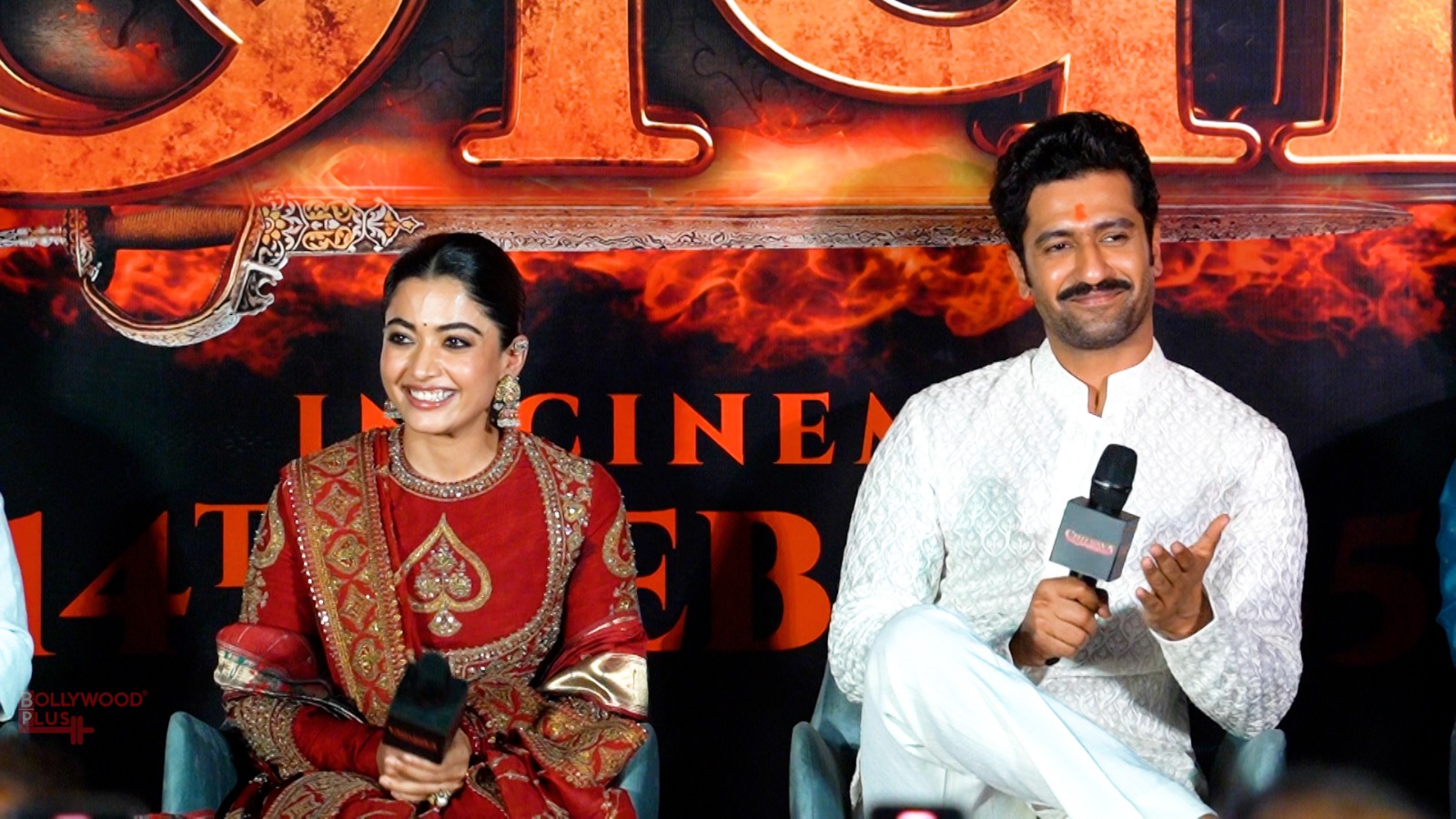 Rashmika’s Powerful Speech at Chhaava Trailer Launch