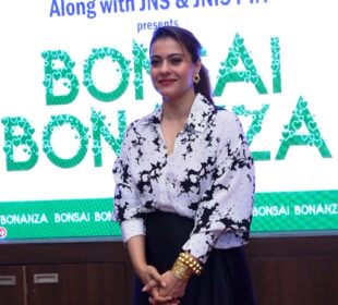 Kajol Devgn At The Inauguration Of Bonsai Bonanza Hosted By Harsha Hinduja
