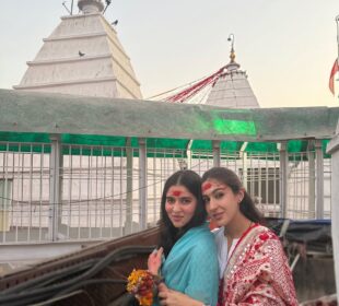 Sara Ali Khan At Deoghar Baba Mandir