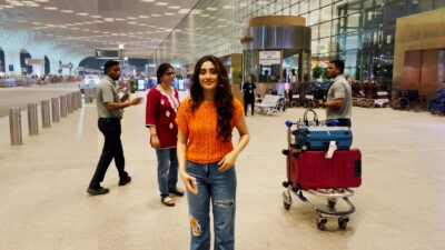 Shivangi Joshi Spotted At The Airport