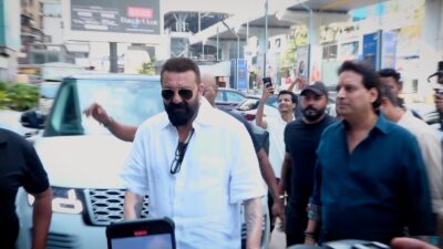 Sanjay Dutt Promoting The Bhootnii