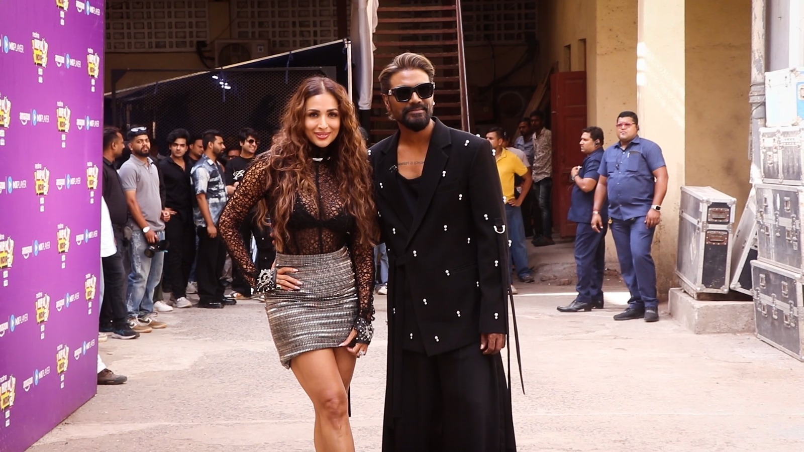 Malaika Arora, Remo D'Souza, spotted on the sets of Hip Hop India