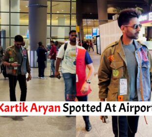 Kartik Aaryan Spotted At Airport