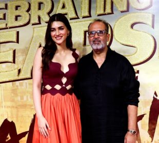 Kriti Sanon & Aanand L Rai at the Screening of Raanjhanaa Celebrating 12 Years