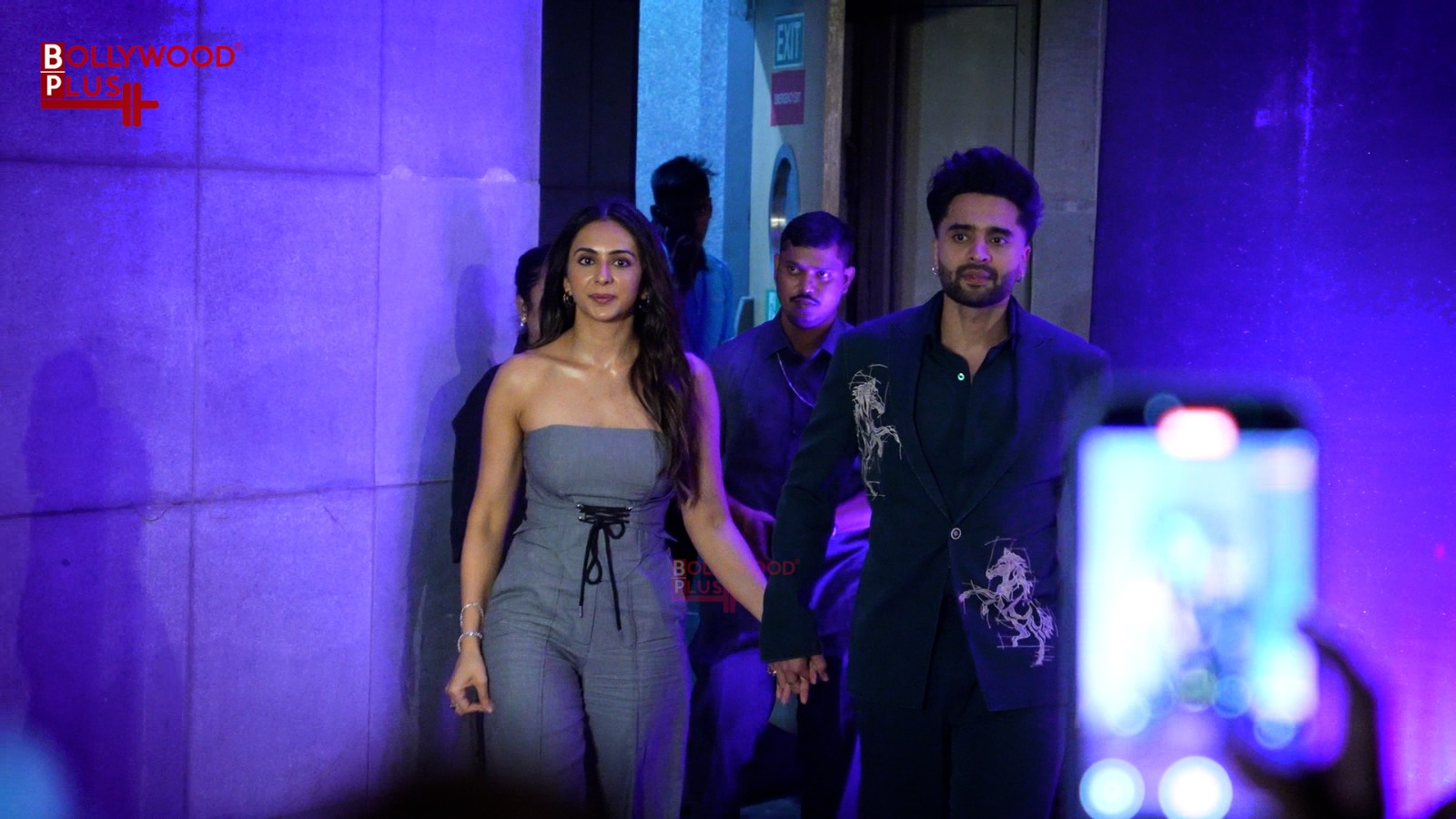 Rakul Preet and Jackky Bhagnani At The Red Carpet Of The Special Screening Of Maa