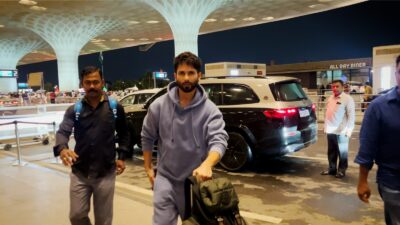 Shahid Kapoor Spotted At Airport