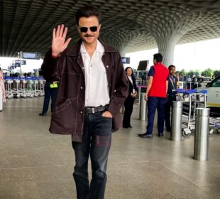 Anil Kapoor Spotted At Mumbai Airport
