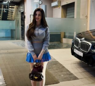 Georgia Andriani Spotted in Andheri