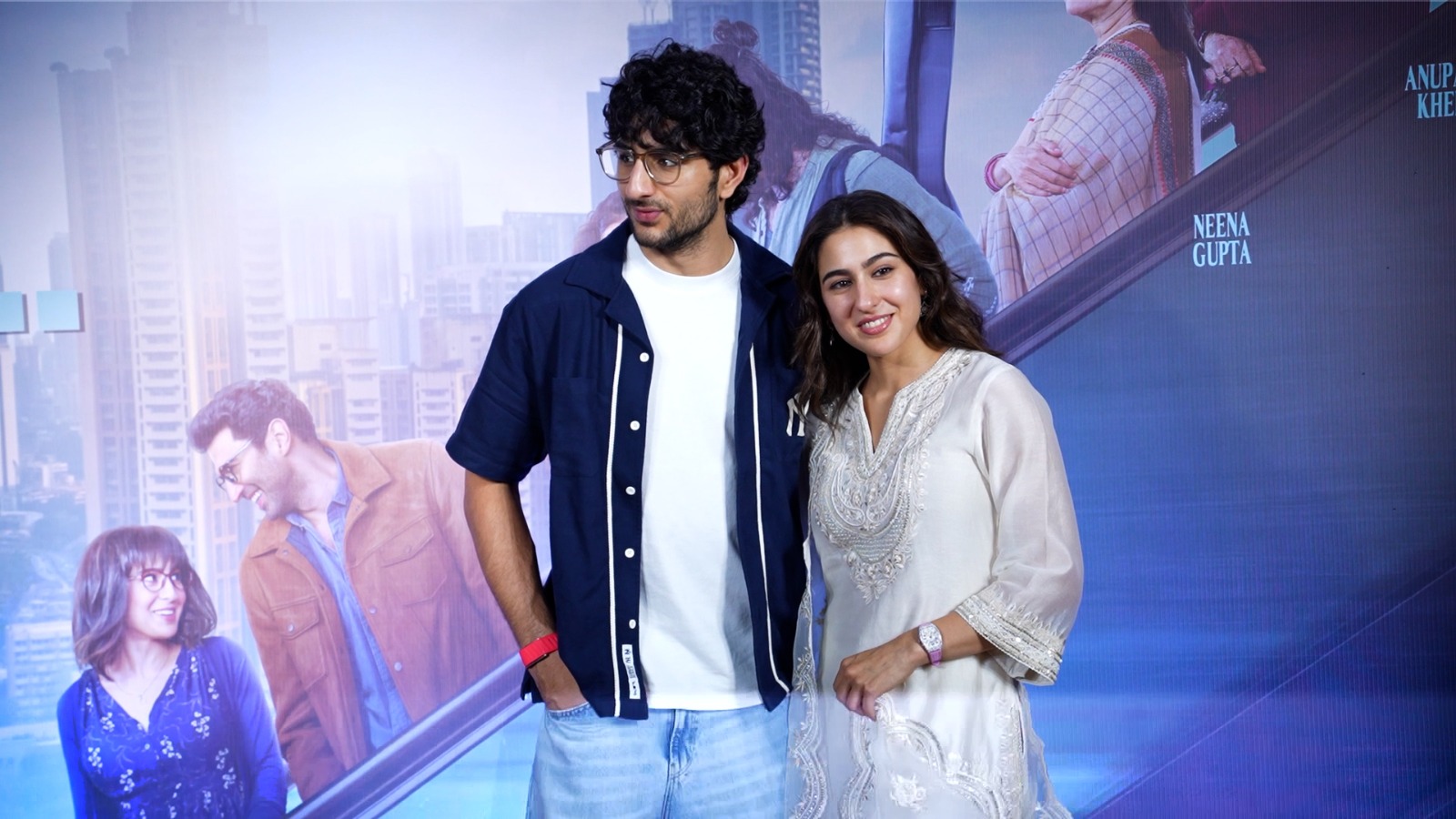 Sara Ali Khan & Ibrahim Ali Khan At The Premiere Night of Metro… In Dino