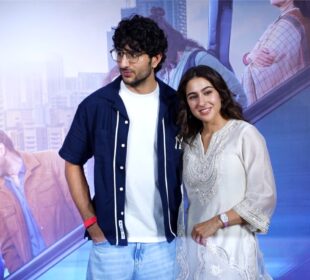 Sara Ali Khan & Ibrahim Ali Khan At The Premiere Night of Metro… In Dino