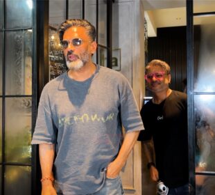 Suniel Shetty Spotted In Bandra