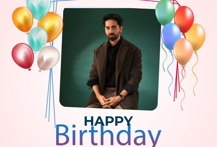 Happy Birthday Ayushmann Khurrana