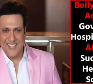 Govinda Hospitalized