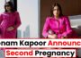 Sonam Kapoor Announces Second Pregnancy