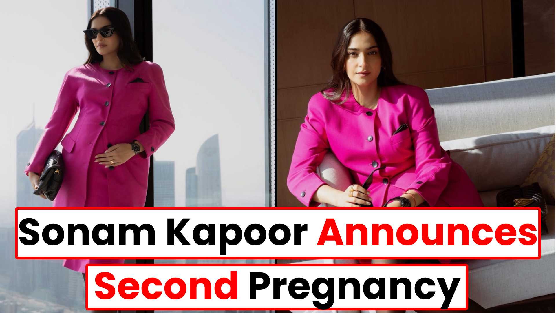 Sonam Kapoor Announces Second Pregnancy