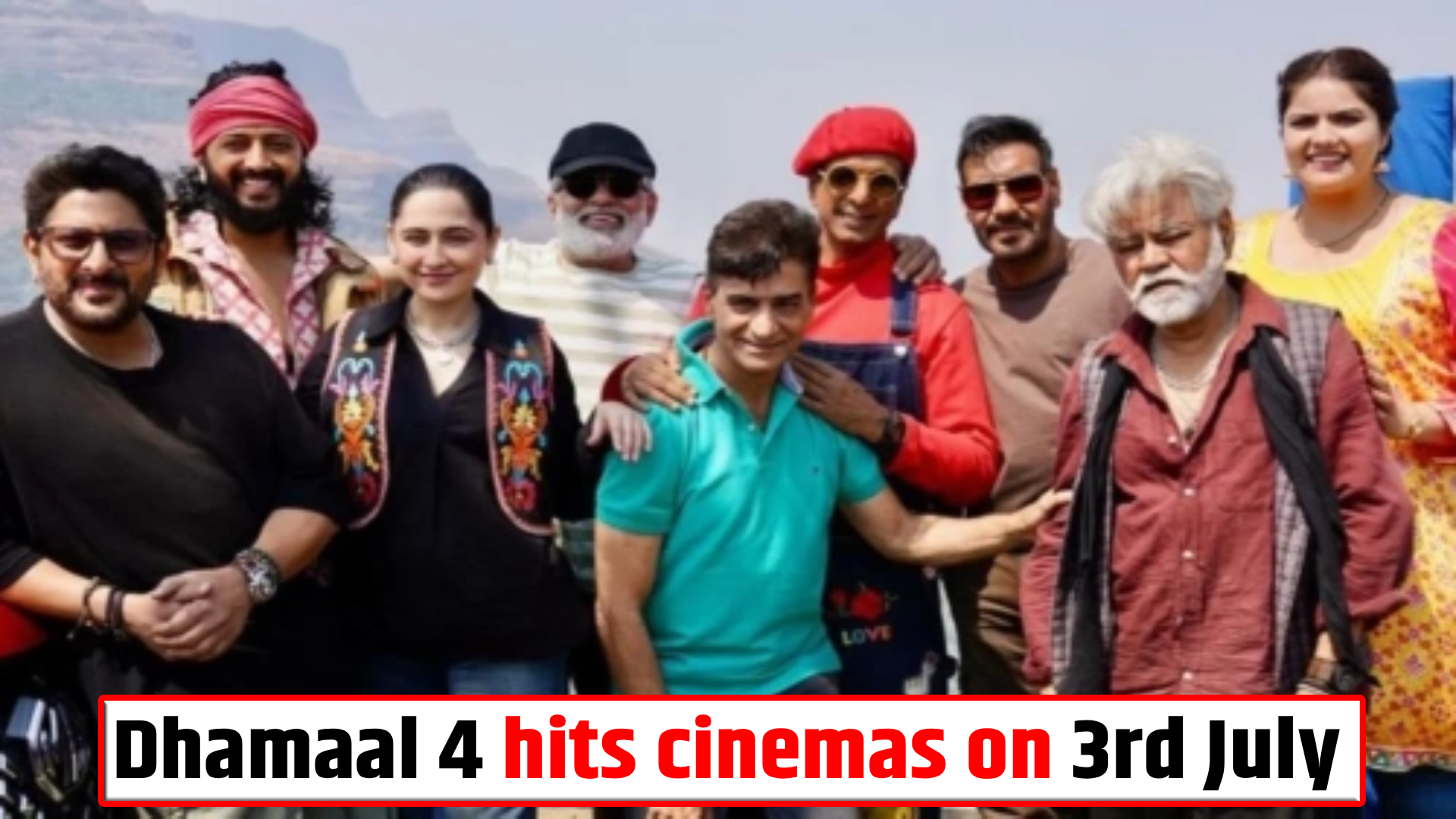 Dhamaal 4 hits cinemas on 3rd July 2026